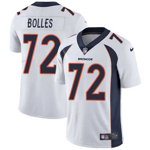 Nike Denver Broncos #72 Garett Bolles White NFL Vapor Untouchable Limited Jersey,We sell and wholesale Nike Denver Broncos #72 Garett Bolles White NFL Vapor Untouchable Limited Jersey on line form chian!